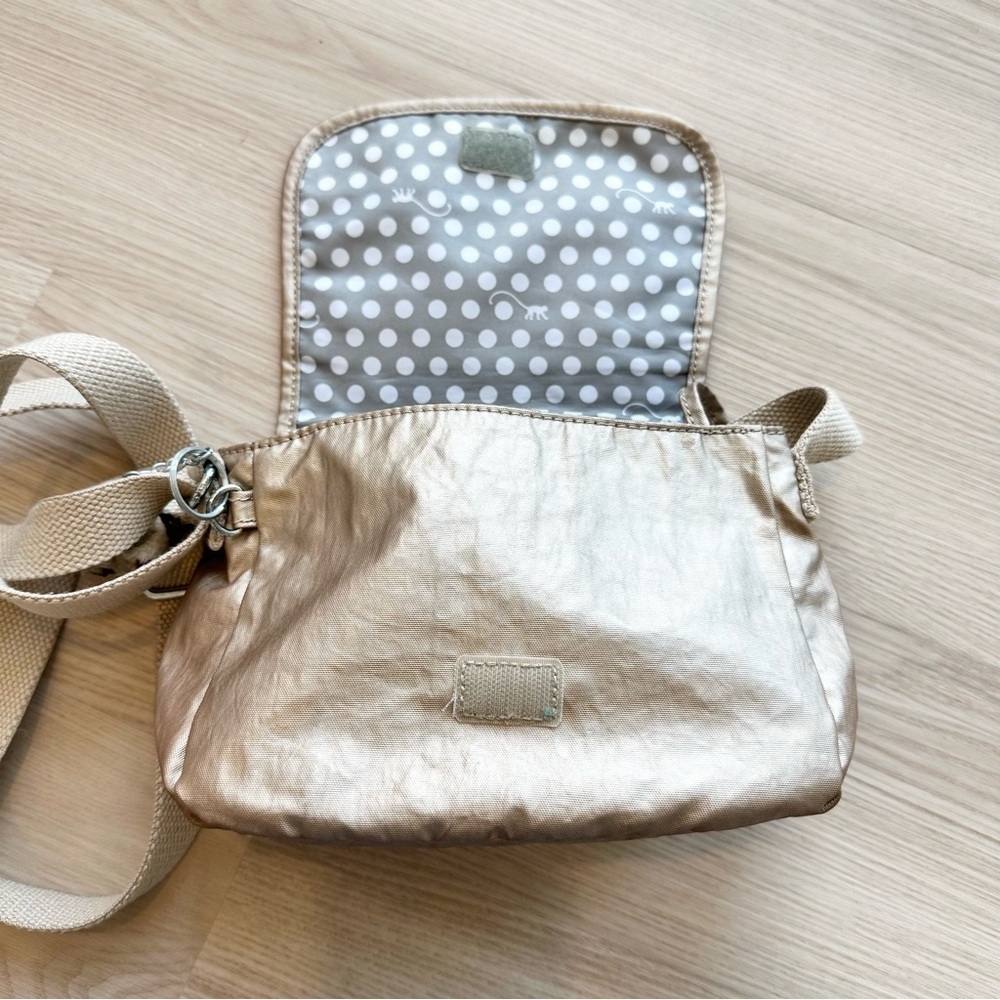 Kipling Crossbody Bag in Light Beige - Picture 7 of 8